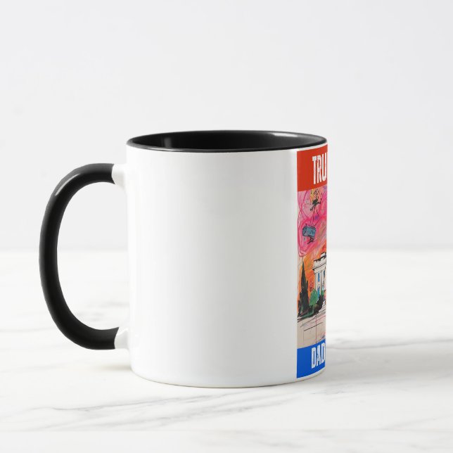 TRUMP 2024 DADDY'S ZUHAUSE TASSE (Links)