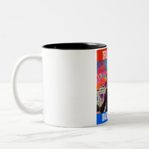 TRUMP 2024 DADDY'S ZUHAUSE ZWEIFARBIGE TASSE