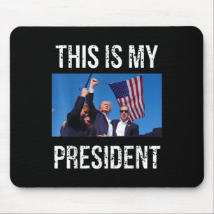 Trump 2024 Das ist mein Präsident Mousepad