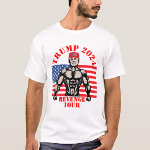 Trump 2024 Die Rache Tour Funny Trump Lover the T T-Shirt