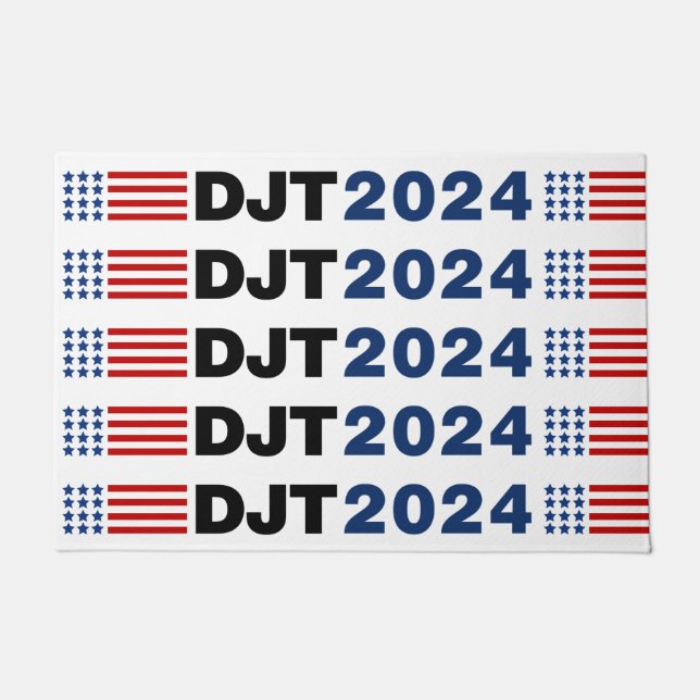 Trump 2024 DJT Fußmatte (Vorderseite)