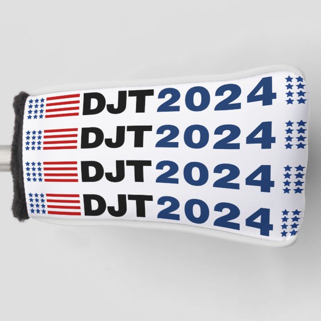 Trump 2024 DJT Golf Headcover (Vorderseite)