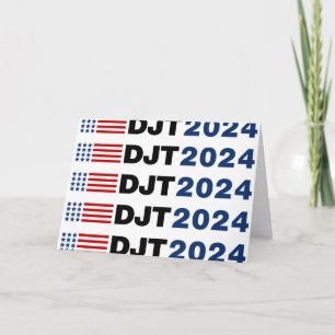 Trump 2024 DJT Karte