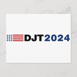 Trump 2024 DJT Postkarte