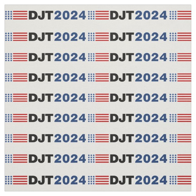 Trump 2024 DJT Stoff (Muster)