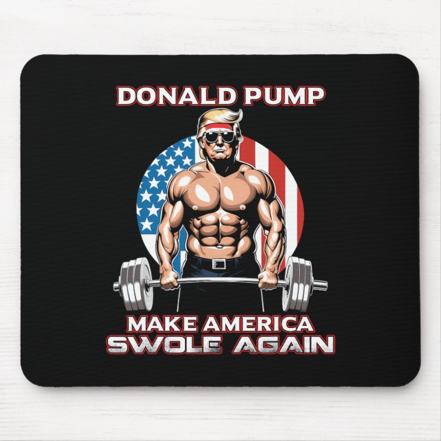 Trump 2024 Donald Pump macht Amerika wieder zum Sc Mousepad (Vorne)