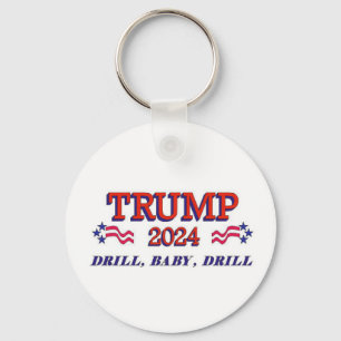 Trump 2024 Drill Baby Drill Schlüsselanhänger