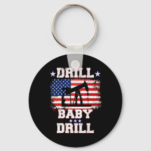 Trump 2024 Drill By5 Schlüsselanhänger