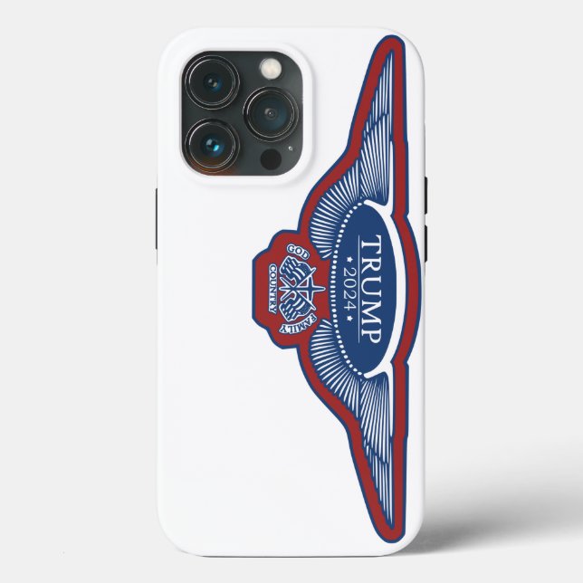 TRUMP 2024 EAGLE WINGS Case-Mate iPhone FALL Case-Mate iPhone Hülle (Rückseite)