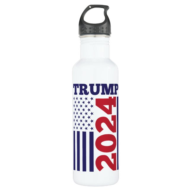 Trump 2024 edelstahlflasche (Vorderseite)