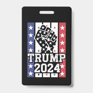 Trump 2024 Faust Outlaw Hillbilly J.D.Vance 2024 Ausweis