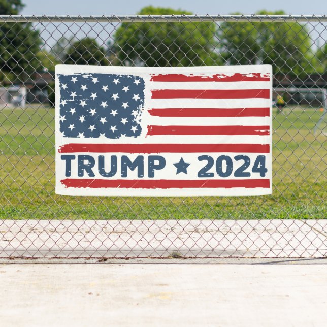 Trump 2024 Flag Amerika Banner (Insitu)