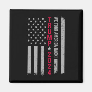 Trump 2024 Flag Victory J.d.vance Präsident 47 Tru Magnet