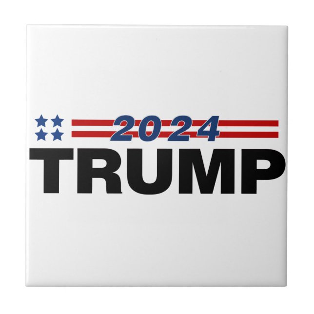 Trump 2024 fliese (Vorderseite)
