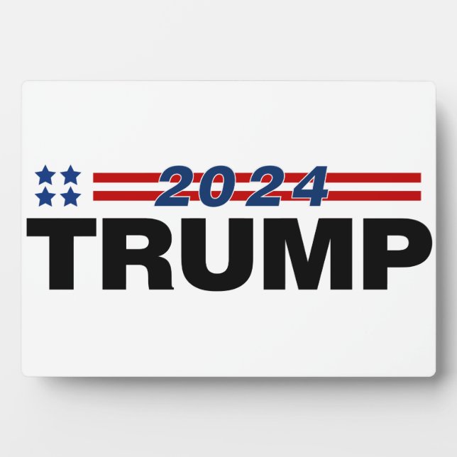 Trump 2024 fotoplatte (Vorderseite)