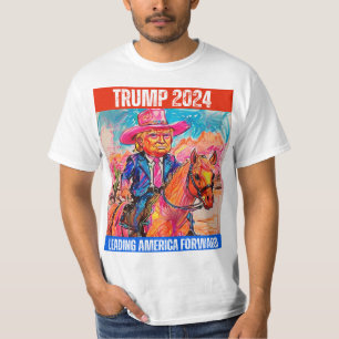 TRUMP 2024: FÜHRENDE AMERIKA T-Shirt
