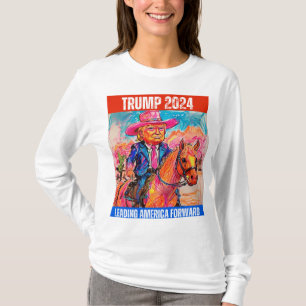 TRUMP 2024: FÜHRENDE AMERIKA T-Shirt