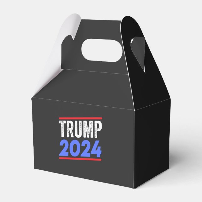 Trump 2024 für die Wahl von Präsident Donald Jr. M Geschenkschachtel (Vorderseite)