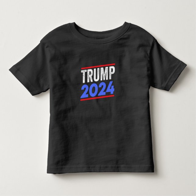 Trump 2024 für die Wahl von Präsident Donald Jr. M Kleinkind T-shirt (Vorderseite)