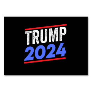 Trump 2024 für die Wahl von Präsident Donald Jr. M Tischnummer