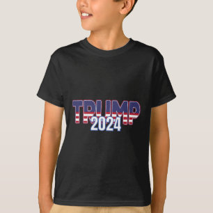 Trump 2024 für Präsident konservative Republikaner T-Shirt