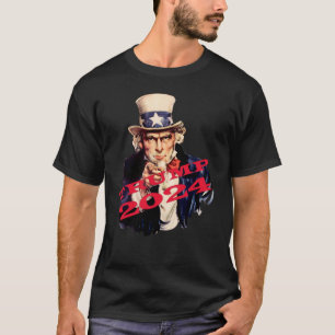 Trump 2024 für Präsident und für Gefängnis T-Shirt