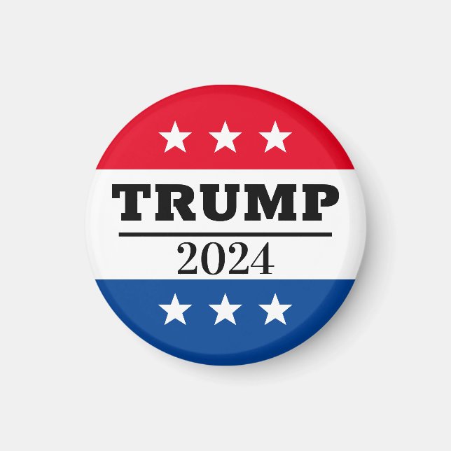 TRUMP 2024-Geschenk Magnet (Vorne)