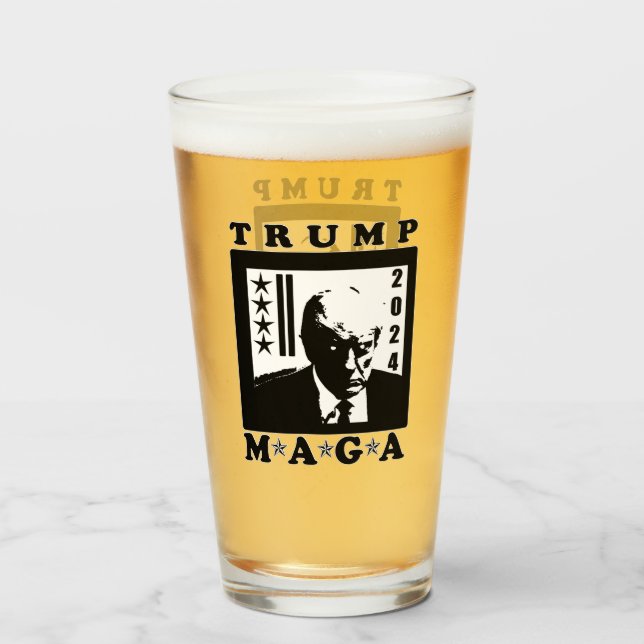 TRUMP 2024 GLAS (Vorne (Gefüllt))