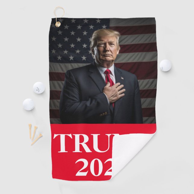 Trump 2024 golfhandtuch (Insitu)