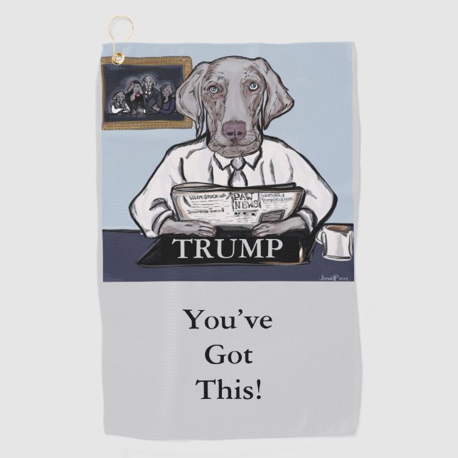 TRUMP 2024 GOLFHANDTUCH (Vorderseite)