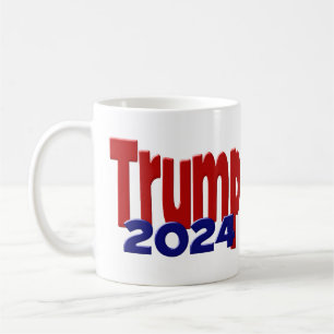 Trump 2024 halb kaffeetasse