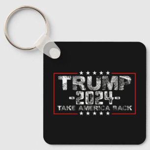 Trump 2024 Holt Amerika Zurück Politik Vintage Schlüsselanhänger