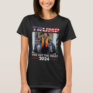 Trump 2024 holt den Mülleimer Trump-Garbyge aus T-Shirt