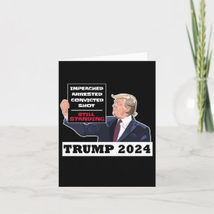 Trump 2024 immer noch Stehend Präsidentenwahl USA