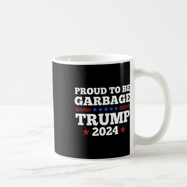 Trump 2024 ist stolz darauf, die Präsidentschaftsw Kaffeetasse (Rechts)