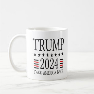 Trump 2024 Kampagnen-Tasse Kaffeetasse