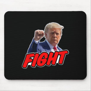 Trump 2024 Kampf für das Recht, Republikaner zu wä Mousepad