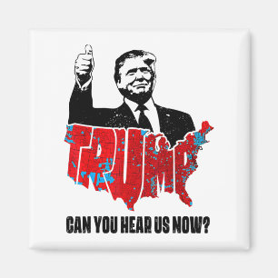 Trump 2024 kann man uns jetzt die Karte von 2024-W Magnet