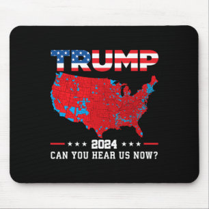 Trump 2024 kann man uns jetzt die Karte von 2024-W Mousepad