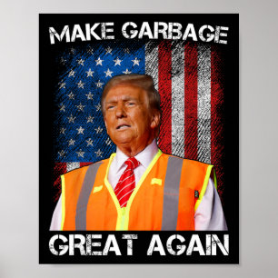 Trump 2024 macht den Müll wieder zum Gewitter für Poster