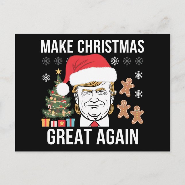 Trump 2024 macht Weihnachten wieder zu einer großa (Vorderseite)