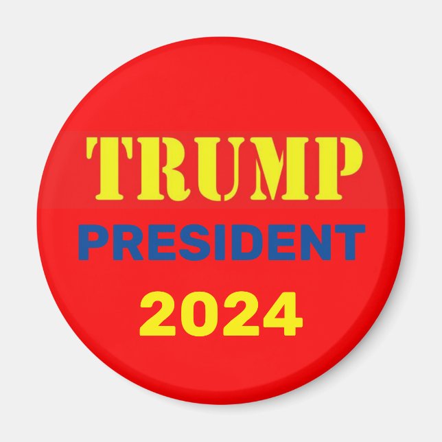 TRUMP 2024 MAGNET (Vorne)