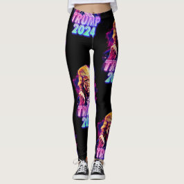 Trump 2024 - Miami Vice Leggings