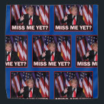 Trump 2024 Miss Me yet Halstuch<br><div class="desc">Trump 2024 Miss Me yet</div>