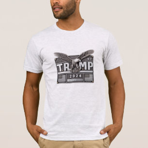 TRUMP 2024 mit einem Adler T-Shirt