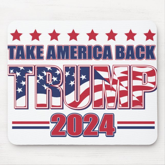 Trump 2024 mousepad (Vorne)