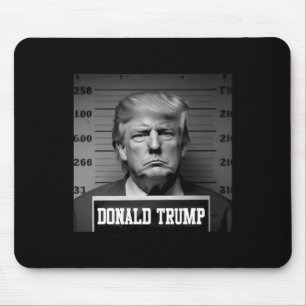 Trump 2024 Mugshot Trump Tasse Shot Präsident Mousepad
