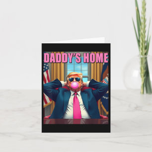 Trump 2024 nimmt Amerika zurück Daddys Zuhause Pin Karte