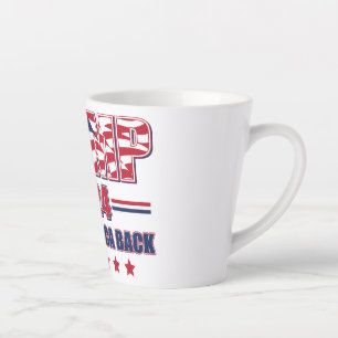 Trump 2024 nimmt Amerika zurück Milchtasse