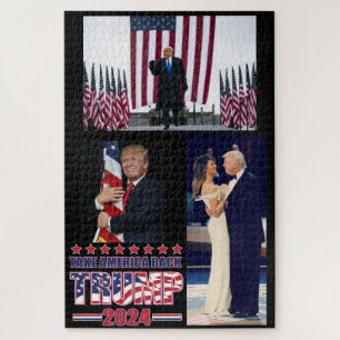 Trump 2024 nimmt Amerika zurück Puzzle